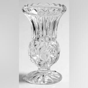 Crystal Clear Industries Pinwheel 4" Bud vase
